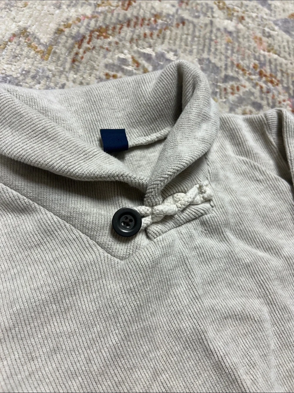 Baby Gap Shawl Collar Pullover Sweatshirt l